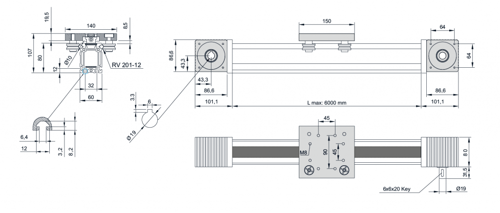 60x80 Roller Zahnriemen-3