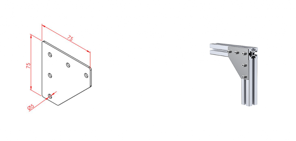 20x25 Zweiweg-Verbindungssplatten-1